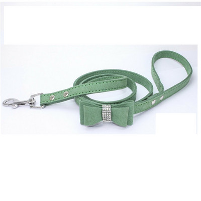 Нагръдник за домашни любимци Rhinestone Bow Малко куче Traction Rope Walking Котешки нагръдник Coleira Para Cachorro Котешки аксесоари