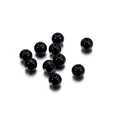 3-20mm DIY Apģērbs Rotaslietas Aksesuāri Balts Bēšs Plastmasas ABS Pērļu imitācija Rokdarbiem Šūšana Apģērba pērļu krelles Dekors