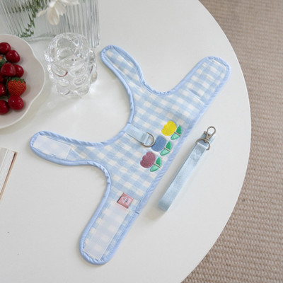 Armas tulbitikandiga rinnarihm Tõmbamisnöör Ruuduline Rinnarihm Jalutav koer Kassivest Riided Kaisu šnautser malta chihuahua