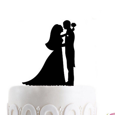 2020. gada akrila kāzu kūku pildījums, melns līgavainis, kundzes kundzes kūkas rotājumi jubilejas kāzām, piedāvājuma kūkas piederumi