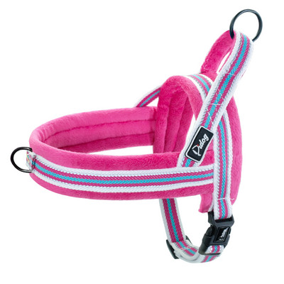 Ziemas suņu iejūga mīksta polsterēta suņu iejūga veste bez vilkšanas atstarojošas mājdzīvnieku zirglietas, regulējamas maziem vidēji lieliem suņiem Bulldogs