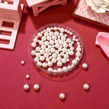 150 ζεύγη καρφιά με μαργαριταρένια καρφιά Mix Size Faux Pearls Πριτσίνια για τσάντες ρούχων Νυφικά πέπλα Διακόσμηση DIY