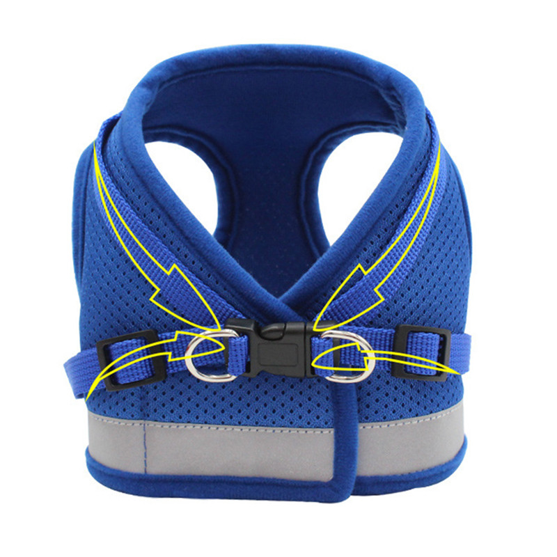 Tīkla suņu siksnas pavadas komplekts maziem mājdzīvnieku suņiem kucēniem mopsiem buldogiem, vilkšanas virves elpojošas vestes kaklasiksnas kaķu piederumiem apmācība