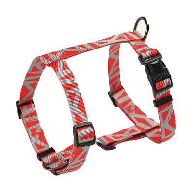 I-veida suņu iejūga apdruka Pastaigas Skriešana Regulējama Pastaigas Skriešana Mājdzīvnieku kaķu zirglietas Neilona Bohēmijas stila mājdzīvnieku suņu piederumi