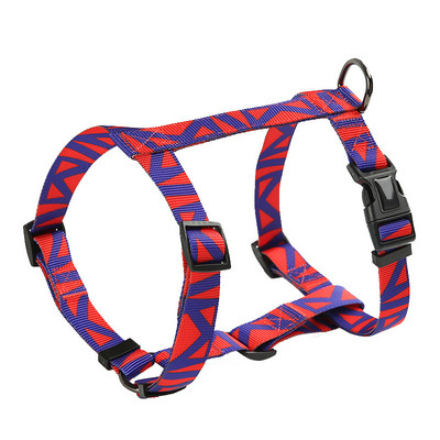 I-veida suņu iejūga apdruka Pastaigas Skriešana Regulējama Pastaigas Skriešana Mājdzīvnieku kaķu zirglietas Neilona Bohēmijas stila mājdzīvnieku suņu piederumi