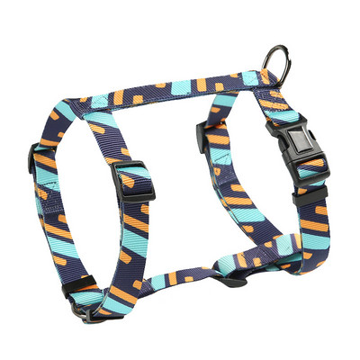 I-veida suņu iejūga apdruka Pastaigas Skriešana Regulējama Pastaigas Skriešana Mājdzīvnieku kaķu zirglietas Neilona Bohēmijas stila mājdzīvnieku suņu piederumi