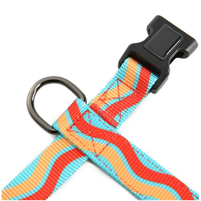 I-veida suņu iejūga apdruka Pastaigas Skriešana Regulējama Pastaigas Skriešana Mājdzīvnieku kaķu zirglietas Neilona Bohēmijas stila mājdzīvnieku suņu piederumi