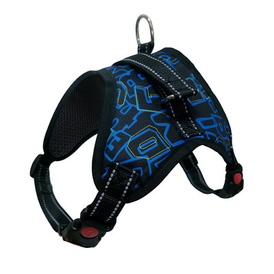 Atstarojoša mājdzīvnieku suņu iejūga Veste suņa krūšu siksna franču buldoga kaklasiksnai Shiba Inu zirglieta maziem lieliem suņiem pastaigu izstrādājums