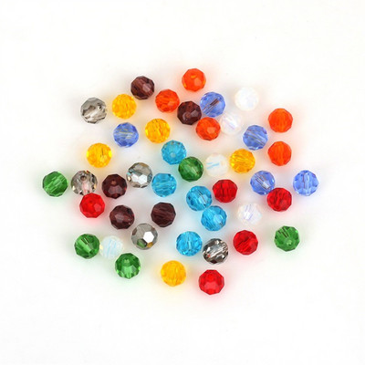 100pcs glass crystal beads handmade DIY necklace bracelet earrings earrings pendant earrings accessories materials