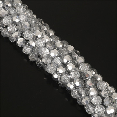 100 gab stikla kristāla krelles roku darbs DIY kaklarota rokassprādze auskari auskari kuloni auskari aksesuāri materiāli