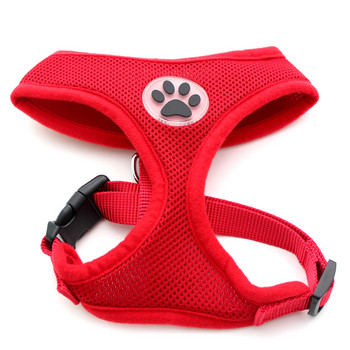 Кучета и котки Control Mesh Harness Pet Puppy Collar Мека лапа Гумена мрежа Walk Collar 6 цвята 5 размера