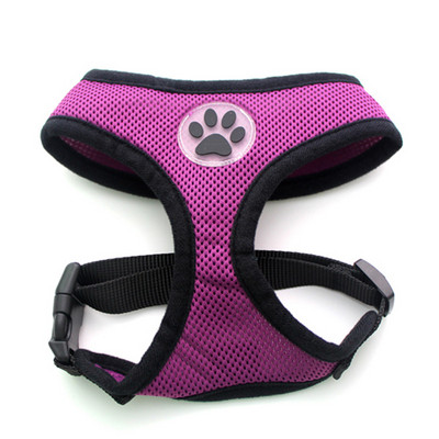 Suņu un kaķu kontroles sieta siksna mājdzīvnieku kucēnu kakla siksna, mīksta ķepa gumijas sieta apkakle 6 krāsas 5 izmēri