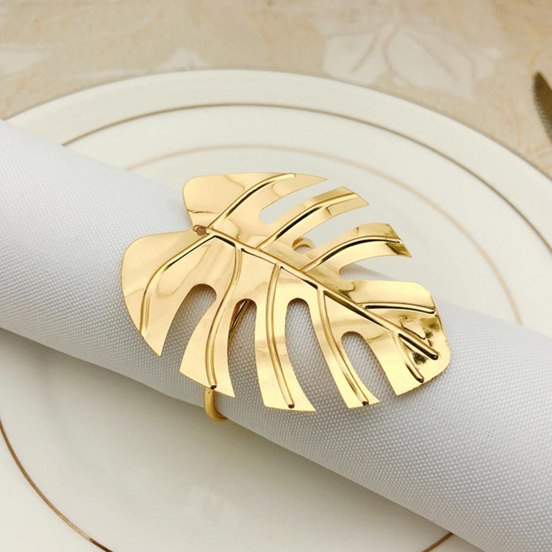 Salvetes gredzens Ilgmūžīgs Izsmalcināts Nerūsējošā tērauda dekoratīvs Pret rūsu izturīgs salvešu klipsis Dekoratīvs salvešu turētājs