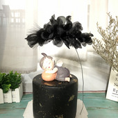 New Yarn Cloud Style Bride To Be Wedding cake topper кокоше парти Cupcake Topper Десерт Подарък за сватбени торти Декорация