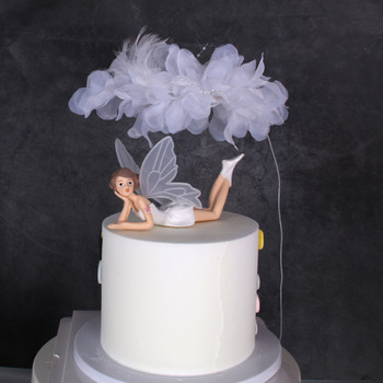 New Yarn Cloud Style Bride To Be Wedding cake topper hen Party Cupcake Topper Dessert Δώρο για Διακόσμηση γαμήλιων τούρτων