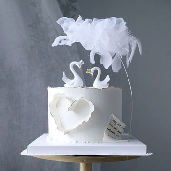 New Yarn Cloud Style Bride To Be Wedding cake topper кокоше парти Cupcake Topper Десерт Подарък за сватбени торти Декорация
