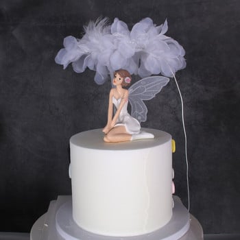 New Yarn Cloud Style Bride To Be Wedding cake topper кокоше парти Cupcake Topper Десерт Подарък за сватбени торти Декорация