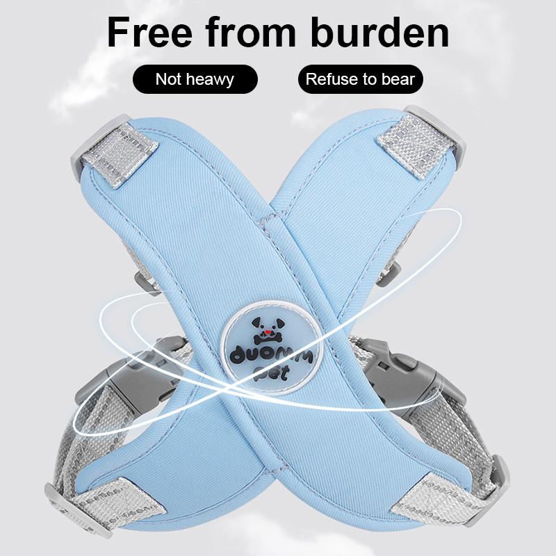 Suņu zirglietas Apģērbi Veste Krūšu kaķu kaklasiksnas Virve Mazie Suņi Atstarojoši Elpojoši Regulējami Āra Pastaigas Piederumi mājdzīvniekiem