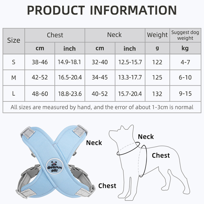 Suņu zirglietas Apģērbi Veste Krūšu kaķu kaklasiksnas Virve Mazie Suņi Atstarojoši Elpojoši Regulējami Āra Pastaigas Piederumi mājdzīvniekiem