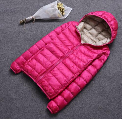 SEDUTMO ziemas lielizmēra 3XL pīļu dūnu mētelis sieviešu ar kapuci abās pusēs valkājamas jakas Ultra Light Coat pavasara puffer jaka ED616