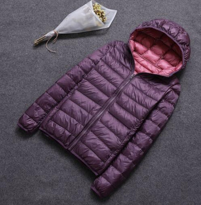 SEDUTMO ziemas lielizmēra 3XL pīļu dūnu mētelis sieviešu ar kapuci abās pusēs valkājamas jakas Ultra Light Coat pavasara puffer jaka ED616