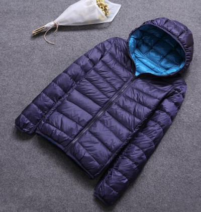 SEDUTMO ziemas lielizmēra 3XL pīļu dūnu mētelis sieviešu ar kapuci abās pusēs valkājamas jakas Ultra Light Coat pavasara puffer jaka ED616