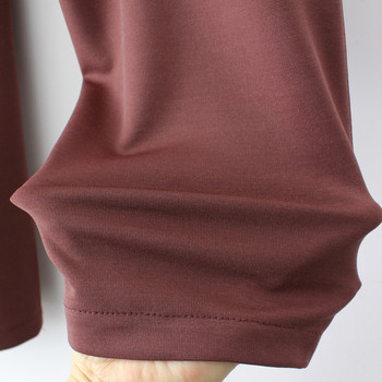 4XL Plus Size Harem Παντελόνι Γυναικείο 2023 Ανοιξιάτικη ελαστική μέση ψηλό τέντωμα παντελόνι με γράμματα ετικετών Παντελόνι με καμπύλες μεγάλου μεγέθους Ρούχα