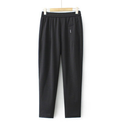 4XL Liela izmēra Harēma Bikses Sieviešu 2023. gada pavasarīga elastīga jostasvieta, augsta, elastīga apakšdaļa ar uzrakstiem uzlīmes bikses lielizmēra izliektas drēbes