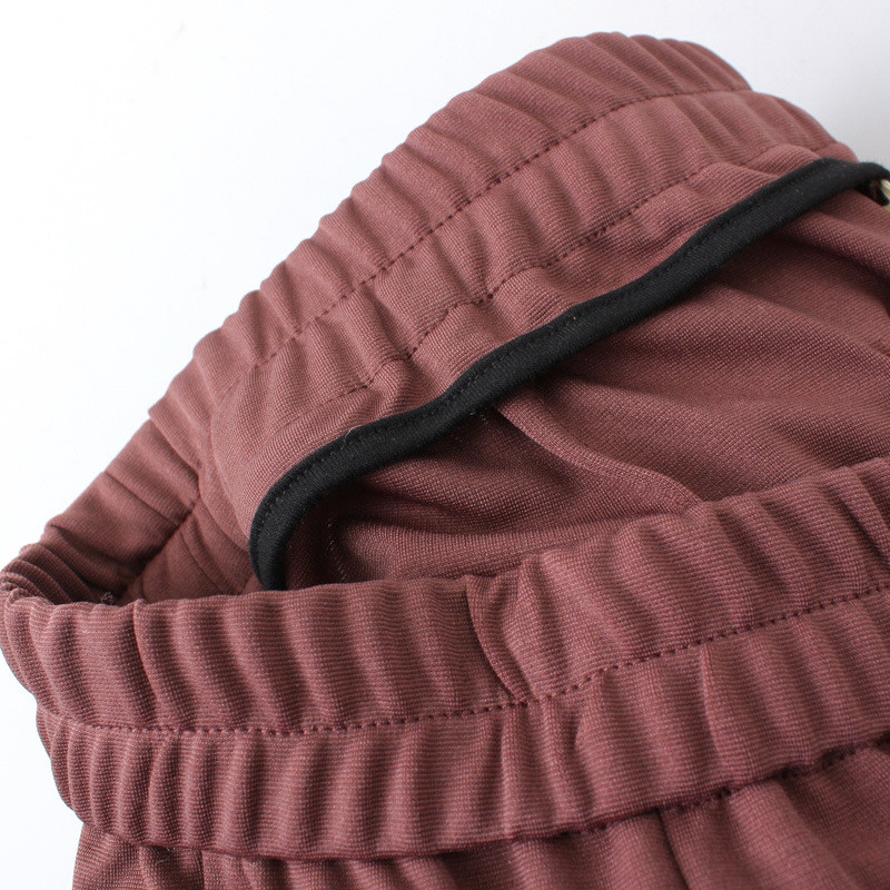 4XL Liela izmēra Harēma Bikses Sieviešu 2023. gada pavasarīga elastīga jostasvieta, augsta, elastīga apakšdaļa ar uzrakstiem uzlīmes bikses lielizmēra izliektas drēbes