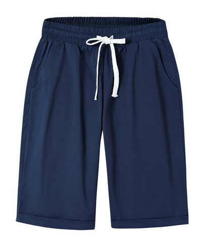 Bikses Sieviešu Vasaras Augsts Viduklis Liela izmēra brīvas Straight Keen Garums Vairāku krāsu šorti sievietēm 6xl 7xl 8xl