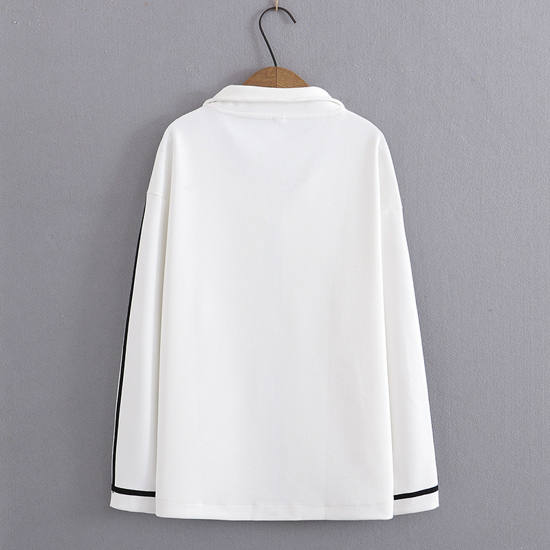 4XL Liela izmēra jaka sievietēm ar rāvējslēdzēju