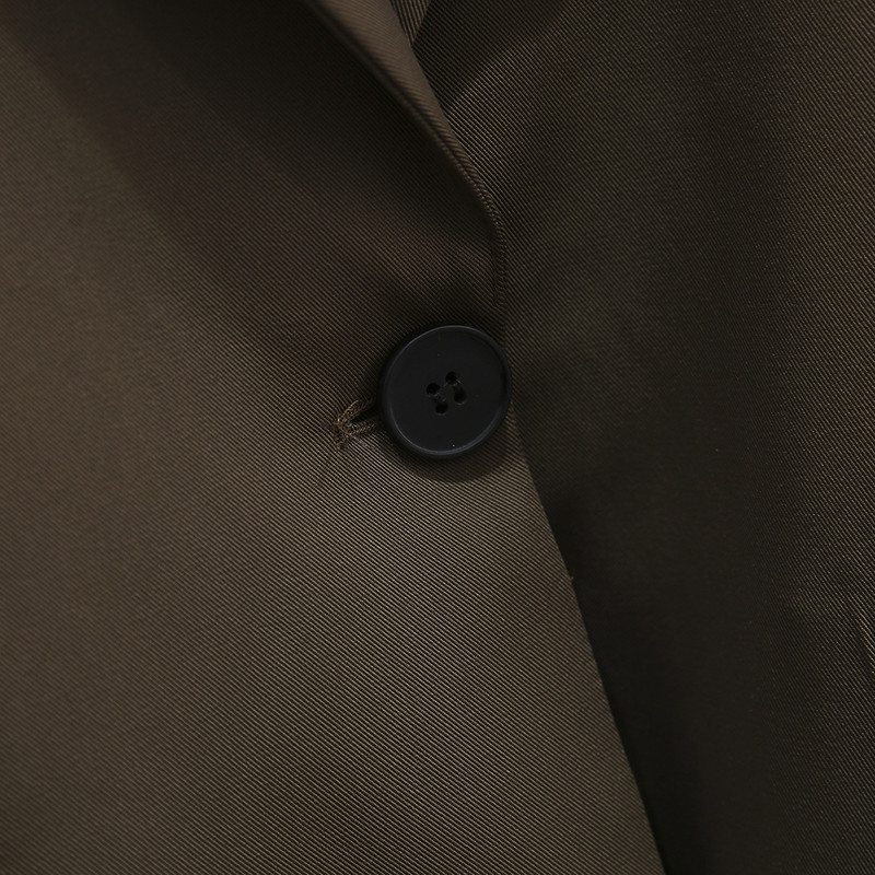 4XL liela izmēra sieviešu žakete, 2023. gada pavasara vienas pogas uzvalka jaka, vienkārša, tīras krāsas temperamenta, piepilsētas virsdrēbes, izliektas drēbes