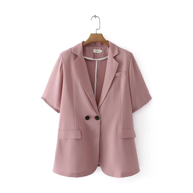 Lieli sieviešu apģērbi 2022 vasara jauns modes temperaments atpūta Plus Size daudzkrāsains kostīms ar īsām piedurknēm mētelis 3XL 4XL 5XL 6XL