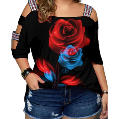 5Xl lielizmēra sieviešu topi atvaļinājuma tērpi sievietēm 2022. gada seksīgi liela izmēra tunikas topi Lielizmēra dobi izgriezuma festivāla tērpi