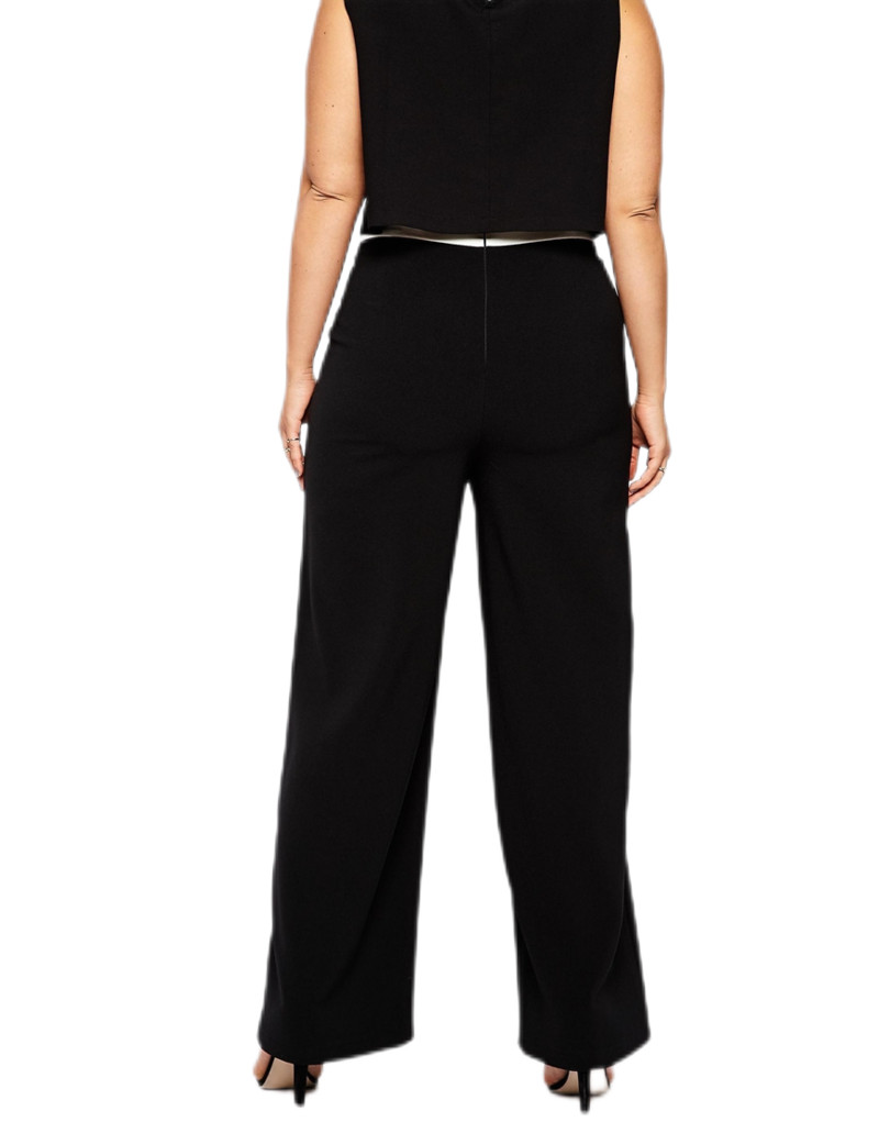 Liela izmēra pavasara rudens platas bikses sievietēm brīvs elastīgs viduklis, oficiāla darba biroja garās bikses sievietēm liela izmēra elegantas bikses 5XL