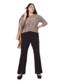 Liela izmēra rudens ziemas modes bikses sievietēm ar augstu vidukli, taisnu platu kāju garas bikses sieviešu liela izmēra uzvalka bikses 4XL 5XL