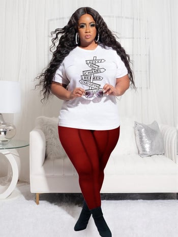 Sexy Outfits for Woman Plus Size Tshirt Top Transparent Pants Set 2022 Two Piece Set Γυναικεία Καλοκαιρινή χονδρική πώληση χονδρικής Dropshipping