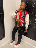 Beisbola jaka Sieviešu ielu apģērbi Lielizmēra ziemas mēteļi Jaka rievota ar garām piedurknēm raibs jaka vairumtirdzniecība dropshipping