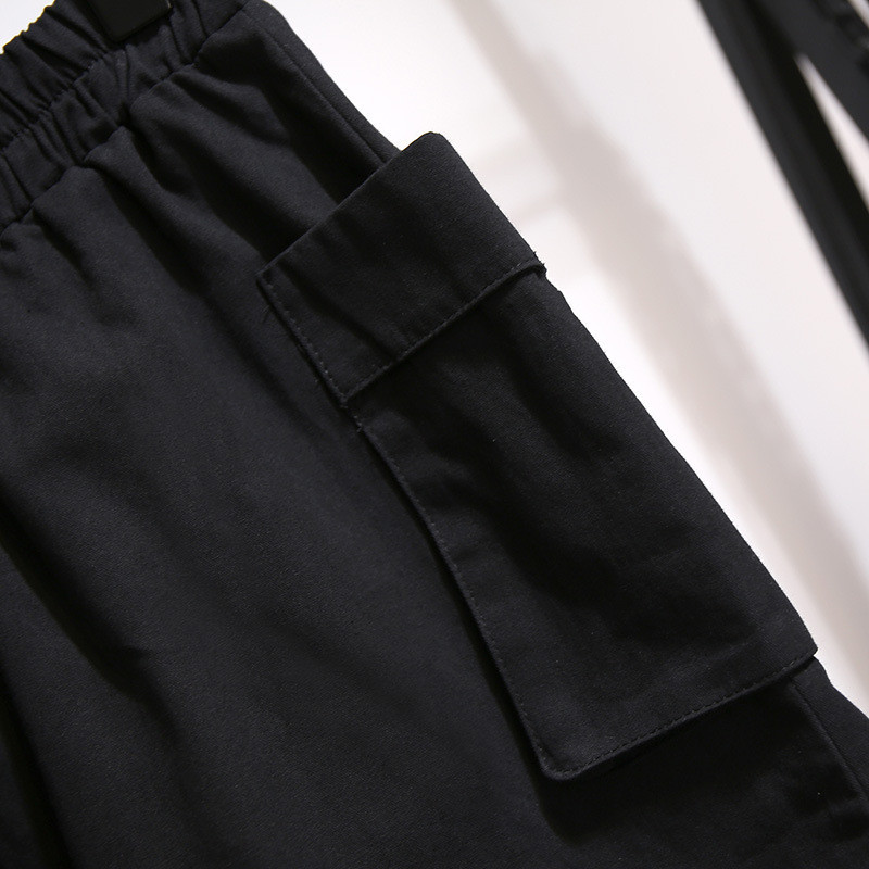 Jauni 2021. gada dāmu vasaras lielizmēra sporta šorti sievietēm, lieli brīvi ikdienas šorti ar platām kājām, melni kabatas šorti 3XL 4XL 5XL 6XL 7XL