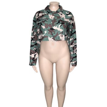 Γυναικείο κοντό παλτό Camo Print Fashion Jacket 2022 Χειμερινά γυναικεία τζάκετ σχεδιαστών Lady Fall Coat Χονδρική ένδυση