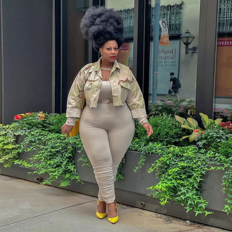 Liela izmēra sieviešu īss mētelis Camo Print modes jaka 2022. gada ziemas sieviešu dizaineru jakas Sieviešu rudens mēteļi vairumtirdzniecības apģērbi