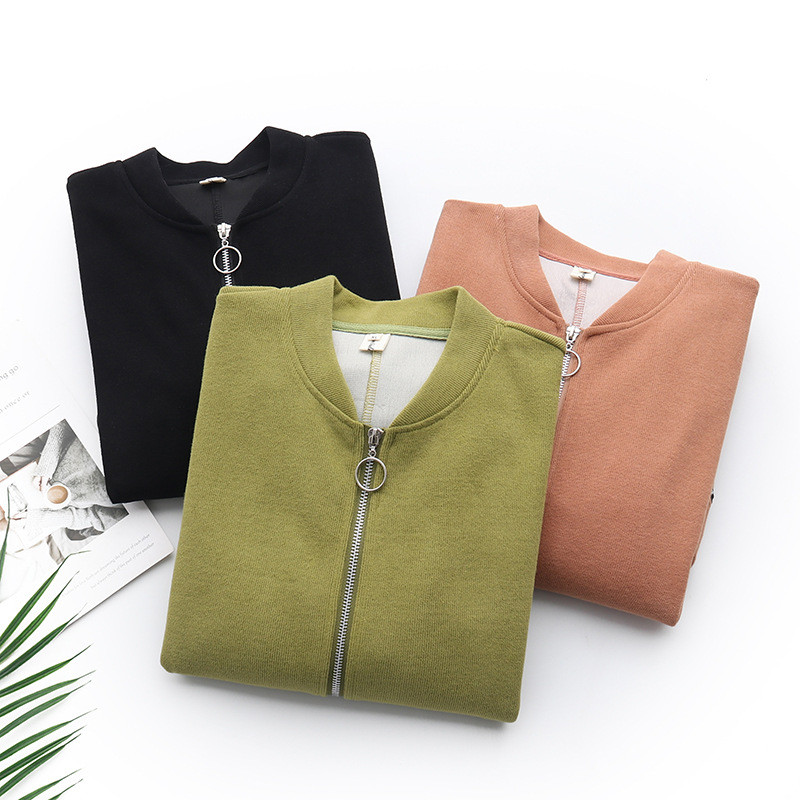 4XL Liela izmēra jaka ar rāvējslēdzēju sievietēm 2023. gada pavasara marķējums beisbola formas tērps ar garām piedurknēm, virsdrēbes lielizmēra izliektas drēbes