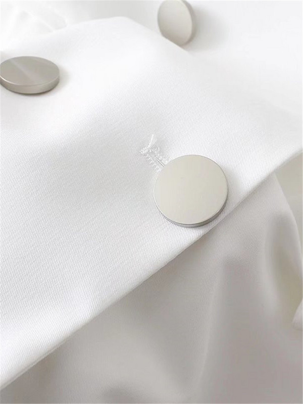 Liela izmēra sieviešu uzvalka jaka pavasara un rudens plānas daļas uzvalks apkakles atloks ar septiņu punktu piedurknēm jaka XL-4XL