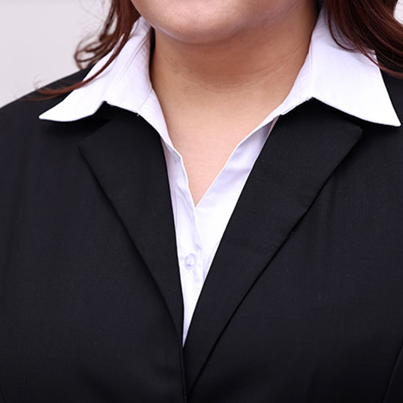 Rudens ziemas modes temperamenta vienkrāsains lielizmēra biroja uzvalks sievietēm ar garām piedurknēm, vienkārša poga, elegants mētelis sievietēm