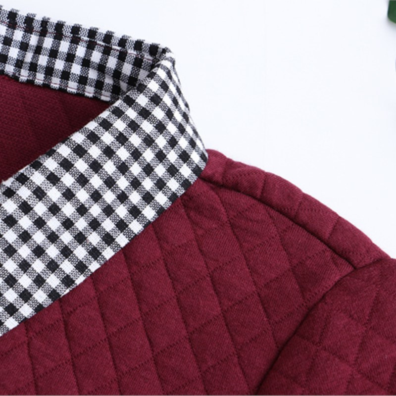 4XL rudens ziemas stepēta jaka liela izmēra sieviešu apģērbi ar vienrindu atloku Argyle silti virsdrēbes