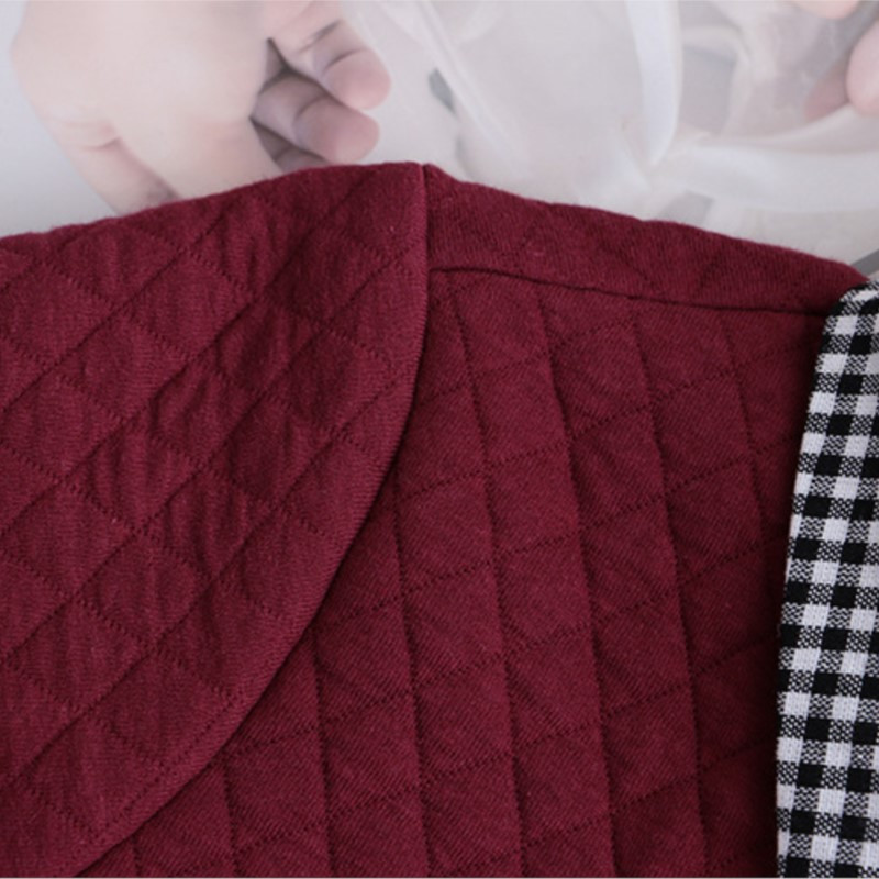 4XL rudens ziemas stepēta jaka liela izmēra sieviešu apģērbi ar vienrindu atloku Argyle silti virsdrēbes