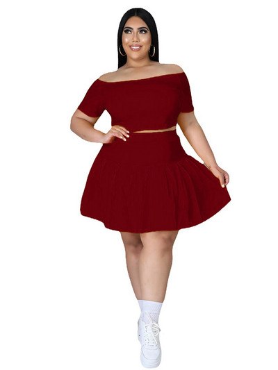 5xl Liela izmēra sieviešu apģērbu vairumtirdzniecība vasaras tērpi, apgriezti topi un kroku svārki, treniņtērpi, saldie tērpi, kostīmi, Dropshipping