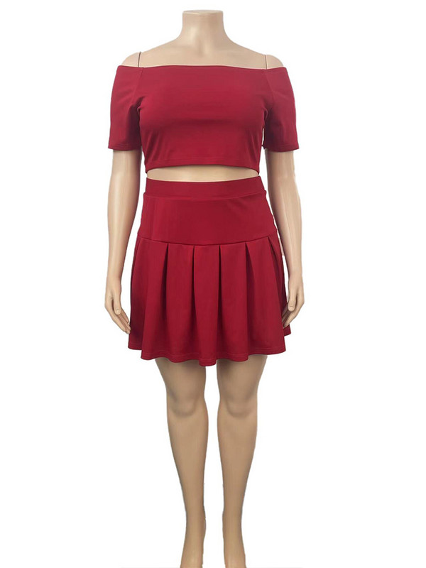 5xl Liela izmēra sieviešu apģērbu vairumtirdzniecība vasaras tērpi, apgriezti topi un kroku svārki, treniņtērpi, saldie tērpi, kostīmi, Dropshipping