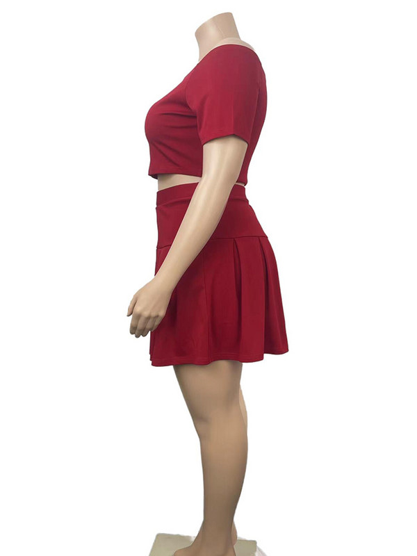 5xl Liela izmēra sieviešu apģērbu vairumtirdzniecība vasaras tērpi, apgriezti topi un kroku svārki, treniņtērpi, saldie tērpi, kostīmi, Dropshipping