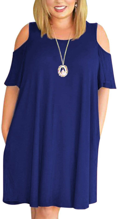 Vasaras ziedu apdruka lielizmēra brīva sieviešu kleita ar īsām piedurknēm ikdienišķa no pleciem lielizmēra Vestidos De Fiesta šiks sieviešu halāts